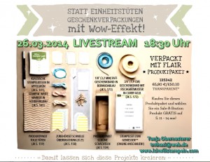LIVE STREAM verpackt mit Flair