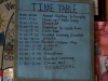 Schule time table jamaika